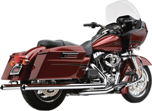 Load image into Gallery viewer, Cobra Dual Speedster Exhaust - Chrome - Fishtail - '10-'16 Dresser 6974 - Detail View