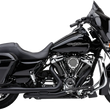 Load image into Gallery viewer, Cobra El Diablo 4" Mufflers for FL - Black/Black 6208RB - Side View