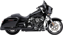 Load image into Gallery viewer, Cobra El Diablo 4" Mufflers for FL - Black/Black 6208RB - Side View