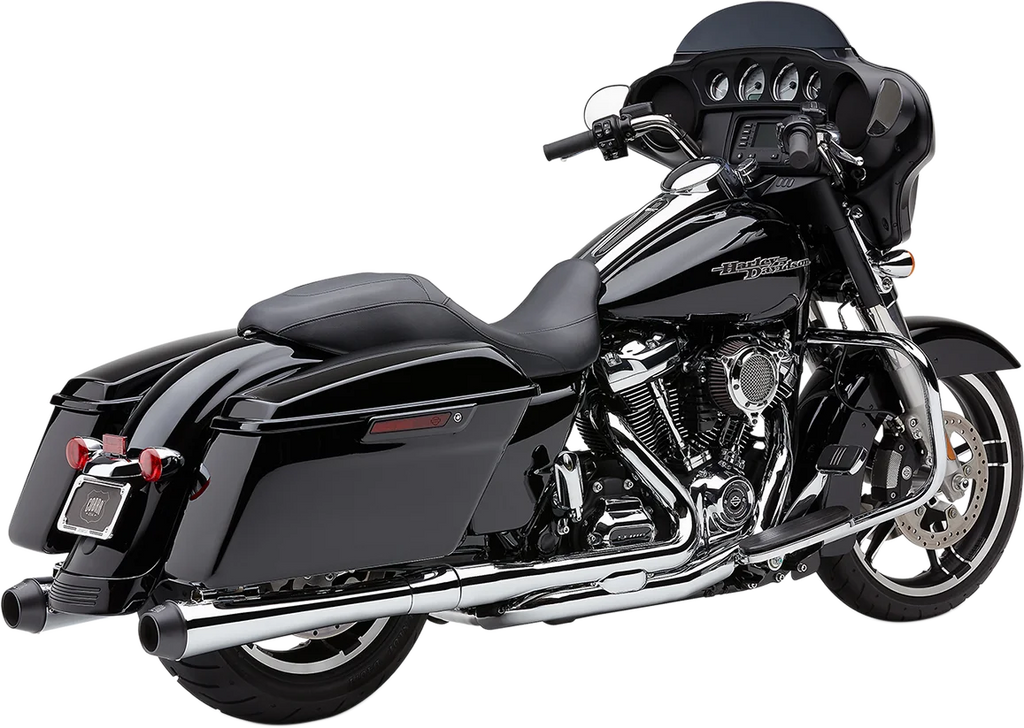 Cobra El Diablo 4" Mufflers for FL - Black/Black 6208RB - Detail View