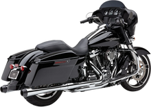 Load image into Gallery viewer, Cobra El Diablo 4" Mufflers for FL - Black/Black 6208RB - Detail View