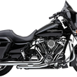 Load image into Gallery viewer, Cobra El Diablo 4" Mufflers for FL - Chrome/Black 6208 - Side View