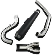 Load image into Gallery viewer, Cobra El Diablo Exhaust - Black - '07-'11 Softail 6484B - Main Product View