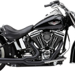 Load image into Gallery viewer, Cobra El Diablo Exhaust - Black - '12-'17 Softail 6483B - Main Product View