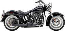 Load image into Gallery viewer, Cobra El Diablo Exhaust - Black - '12-'17 Softail 6483B - Main Product View