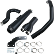 Load image into Gallery viewer, Cobra El Diablo Exhaust - Black - '12-'17 Softail 6483B - Side View
