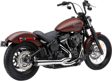 Load image into Gallery viewer, Cobra El Diablo Exhaust - Black - '18-'19 FLHC/FLSB 6479B - Side View