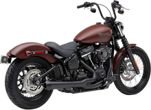 Load image into Gallery viewer, Cobra El Diablo Exhaust - Black - '18-'19 FXFB/S 6474B - Main Product View