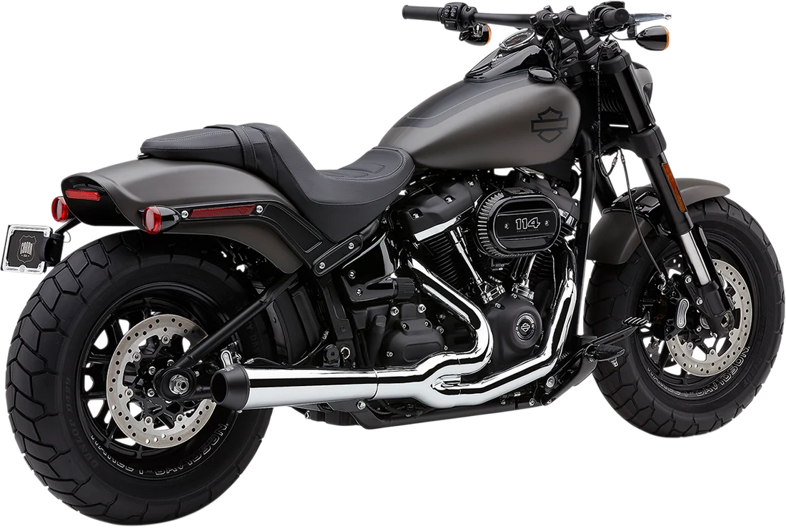 Cobra El Diablo Exhaust - Black - '18-'19 FXFB/S 6474B - Detail View