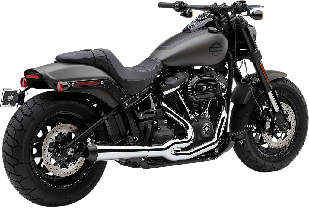 Cobra El Diablo Exhaust - Black - '18-'19 FXFB/S 6474B - Detail View