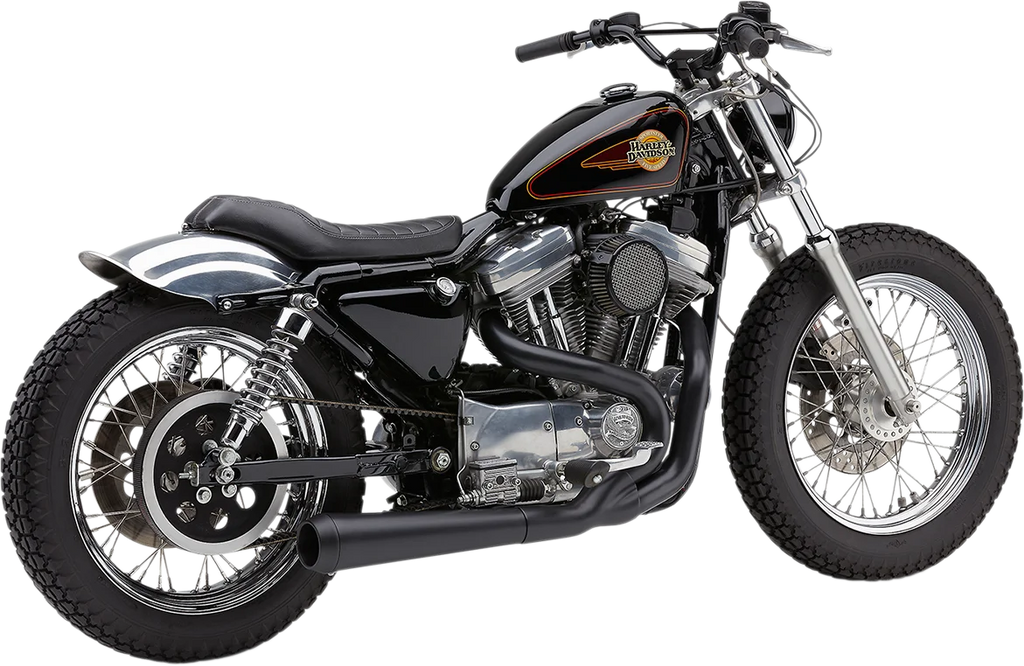 Cobra El Diablo Exhaust - Black - 4" 6471B - Side View