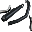Load image into Gallery viewer, Cobra El Diablo Exhaust - Black - '88-'06 Softail 6485B - Main Product View
