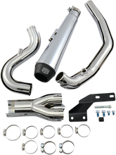 Load image into Gallery viewer, Cobra El Diablo Exhaust - Chrome - '07-'11 Softail 6484 - Side View