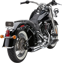 Load image into Gallery viewer, Cobra El Diablo Exhaust - Chrome - '12-'17 Softail 6483 - Back View