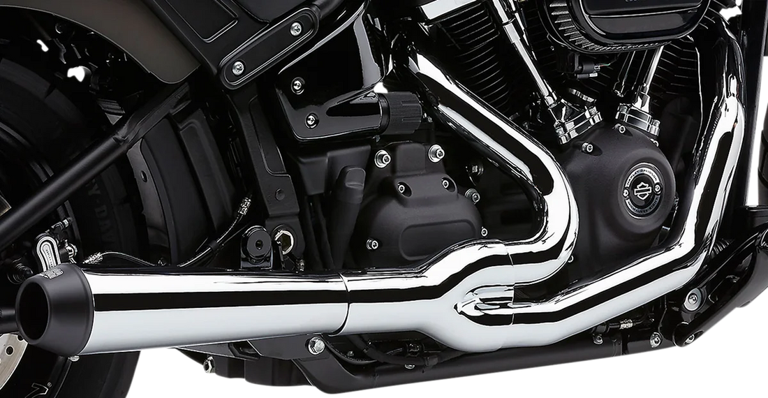 Cobra El Diablo Exhaust - Chrome 6475 - Side View
