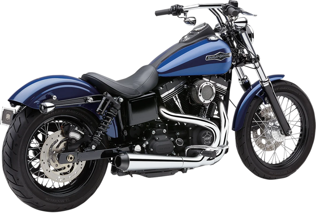 Cobra El Diablo Exhaust System - Black - 3-1/2" 6496B - Side View