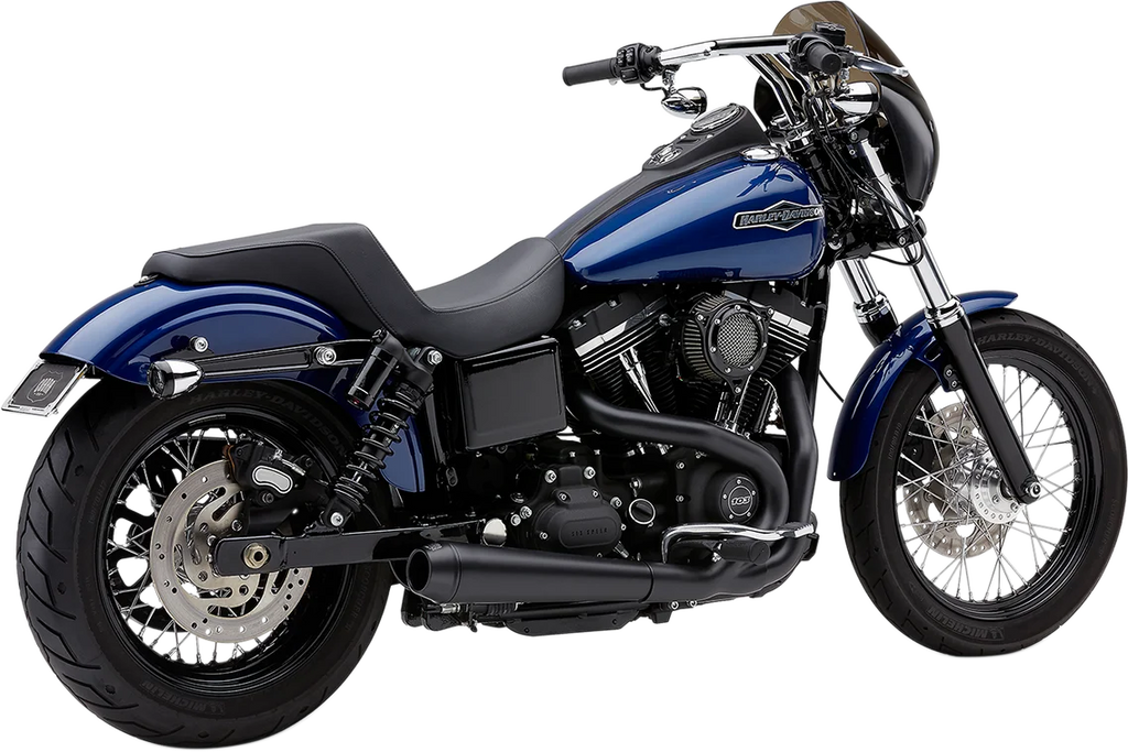 Cobra El Diablo Exhaust System - Black - 4" 6476B - Side View