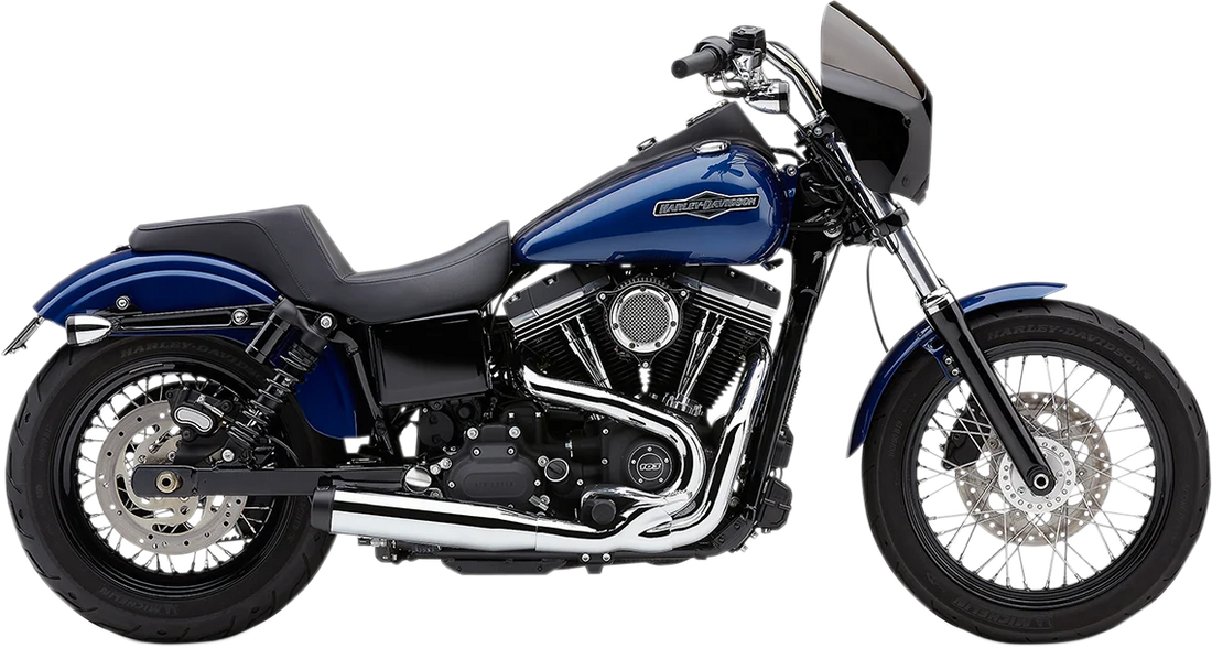 Cobra El Diablo Exhaust System - Chrome - 3-1/2" 6496 - Side View