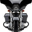 Load image into Gallery viewer, Cobra Freeway Bar - Black - FLH 601-2003B - Back View