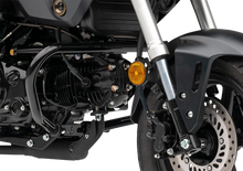 Load image into Gallery viewer, Cobra Freeway Bar - Black - Grom 01-1107B - Installation View