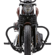 Load image into Gallery viewer, Cobra Freeway Bar - Black - Softail 601-2107B - Back View