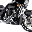 Load image into Gallery viewer, Cobra Freeway Bar - Chrome - FLH 601-2003 - Back View