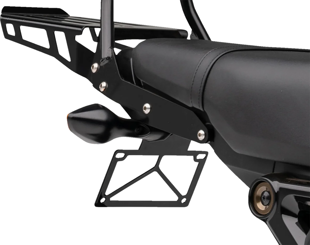 Cobra License Plate Relocator - Grom 05-9007B - Side View