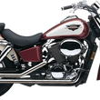Load image into Gallery viewer, Cobra Lo-Boy Shotgun Exhaust fits Honda VT750C - Main Product View