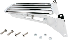 Load image into Gallery viewer, Cobra Luggage Rack - Chrome - Tubular 02-4442 - Side View