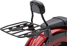 Load image into Gallery viewer, Cobra Luggage Rack - Wide - Black 602-3510B - Side View