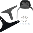 Load image into Gallery viewer, Cobra Mini Sissy Bar - Black - Softail 602-1101B - Back View