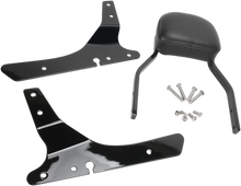 Load image into Gallery viewer, Cobra Mini Sissy Bar - Black - Sportster 602-1103B - Back View