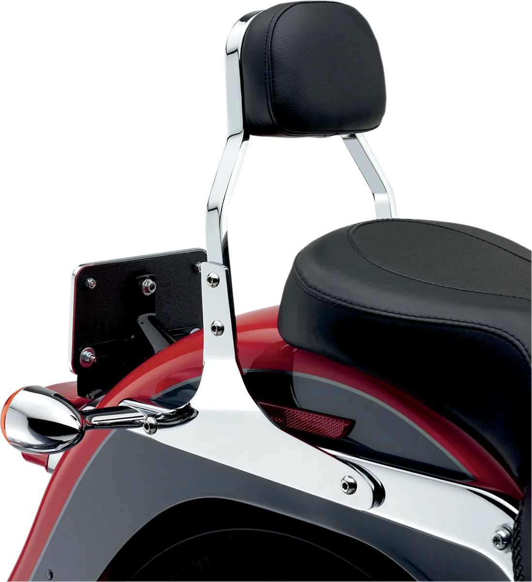 Cobra Mini Sissy Bar - FLSTF/FXST 602-1101 - Back View