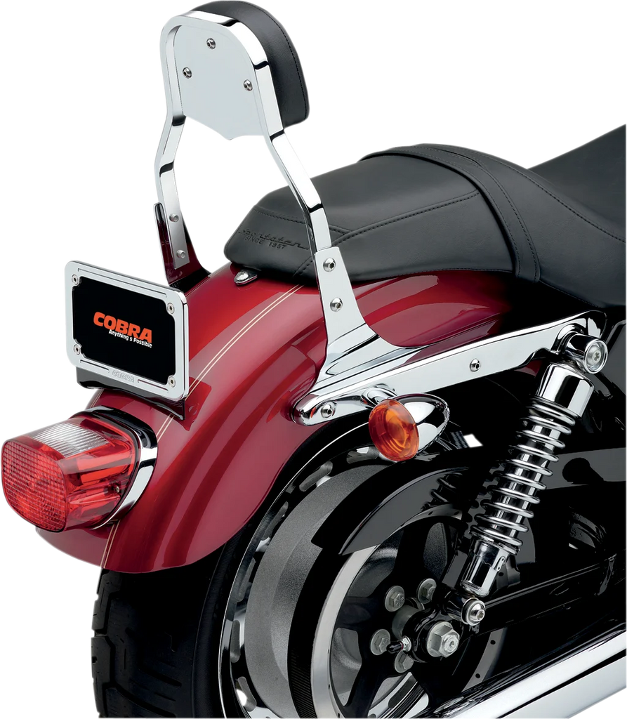 Cobra Mini Sissy Bar - FLSTF/FXST 602-1101 - Installation View