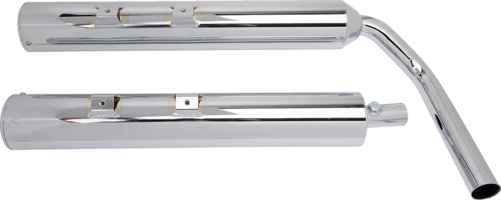 Cobra Mufflers - Billet Tip - VN1700 4230 - Side View
