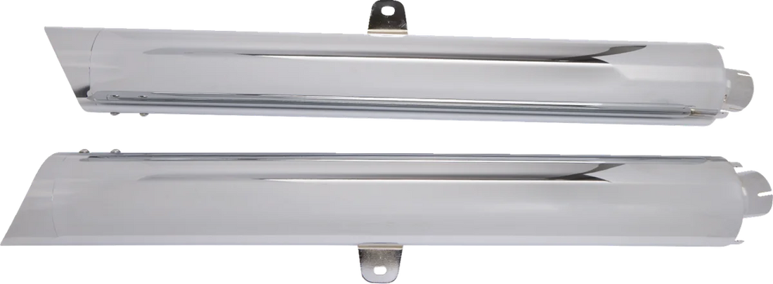 Cobra Mufflers - Scalloped Tips - '01-'11 GL1800 1215 - Side View
