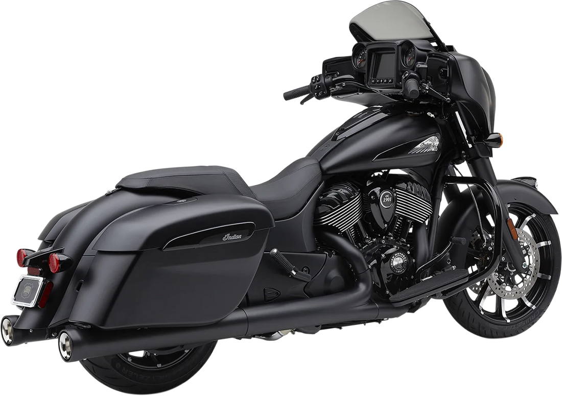 Cobra Neighbor Hater Muffler - Black 5205B - Side View
