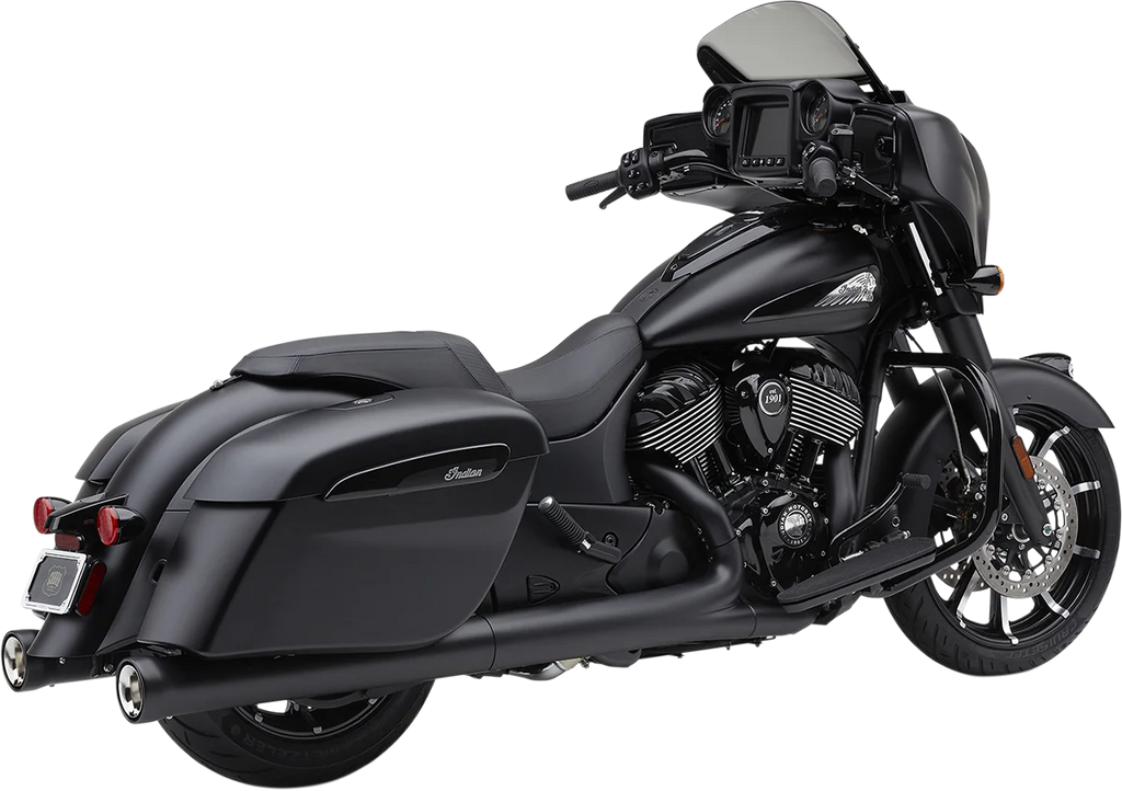 Cobra Neighbor Hater Muffler - Black 5205B - Side View