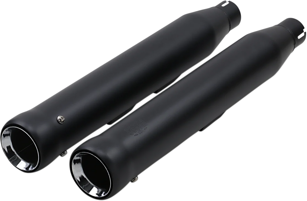 Cobra Neighbor Hater Mufflers - Black 6041B - Side View
