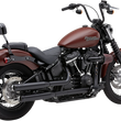 Load image into Gallery viewer, Cobra Neighbor Hater Mufflers - Black 6048B - Side View