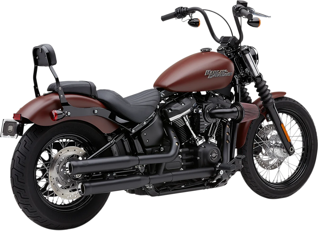 Cobra Neighbor Hater Mufflers - Black 6048B - Side View