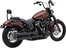 Load image into Gallery viewer, Cobra Neighbor Hater Mufflers - Black 6048B - Side View