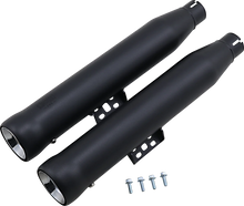 Load image into Gallery viewer, Cobra Neighbor Hater Mufflers - Black 6048B - Back View