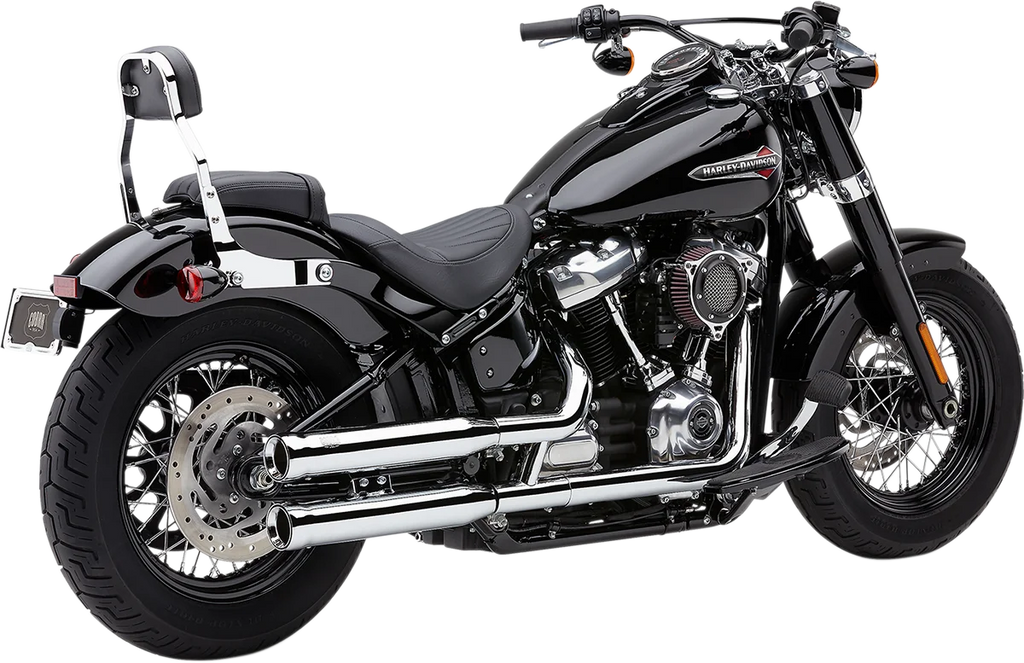 Cobra Neighbor Hater Mufflers - Chrome 6048 - Side View