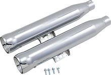 Load image into Gallery viewer, Cobra Neighbor Hater Mufflers - Chrome 6048 - Back View