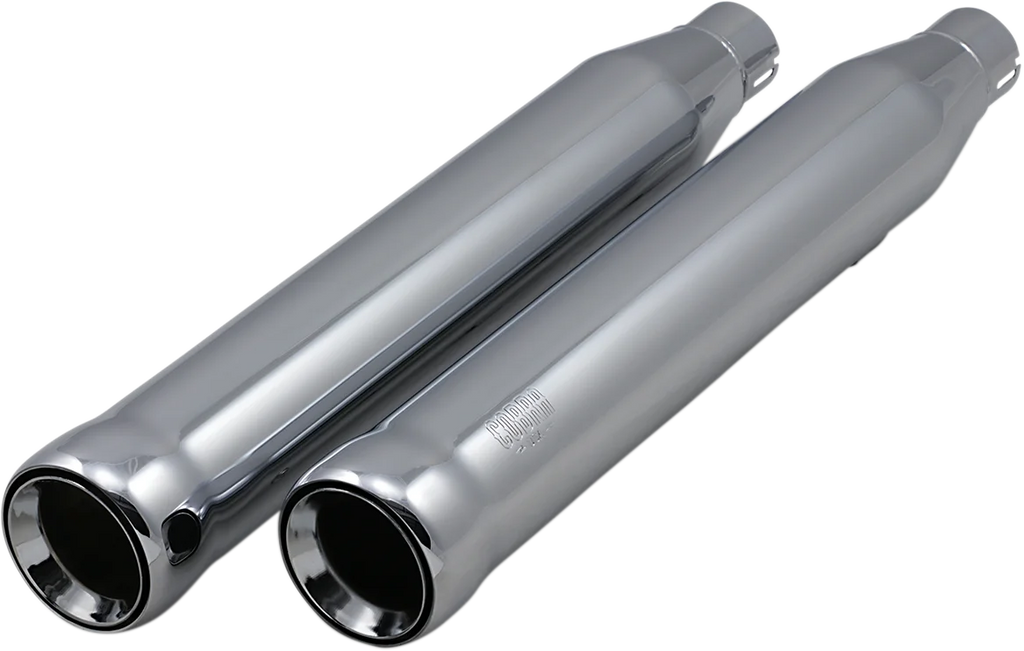 Cobra Neighbor Hater Mufflers for '07-'17 Softail - Chrome 6043 - Main Product View