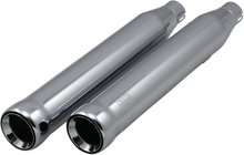 Load image into Gallery viewer, Cobra Neighbor Hater Mufflers for '07-'17 Softail - Chrome 6043 - Main Product View