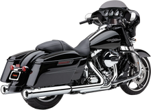 Load image into Gallery viewer, Cobra Neighbor Hater Mufflers for '95-'16 Bagger - Chrome 6107 - Main Product View