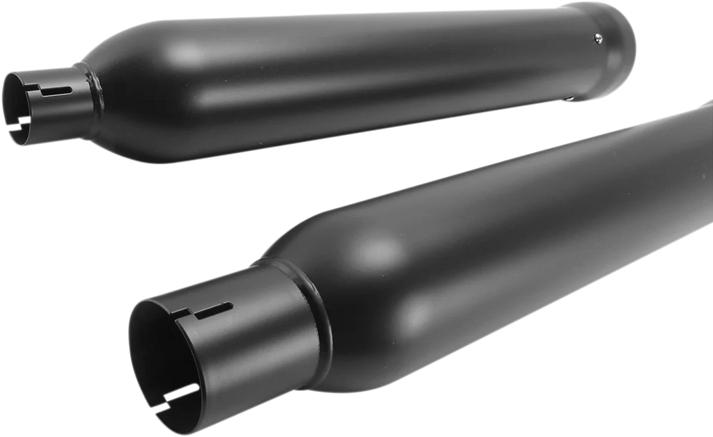 Cobra Neighbor Hater Mufflers for FL - Black 6109RB - Side View