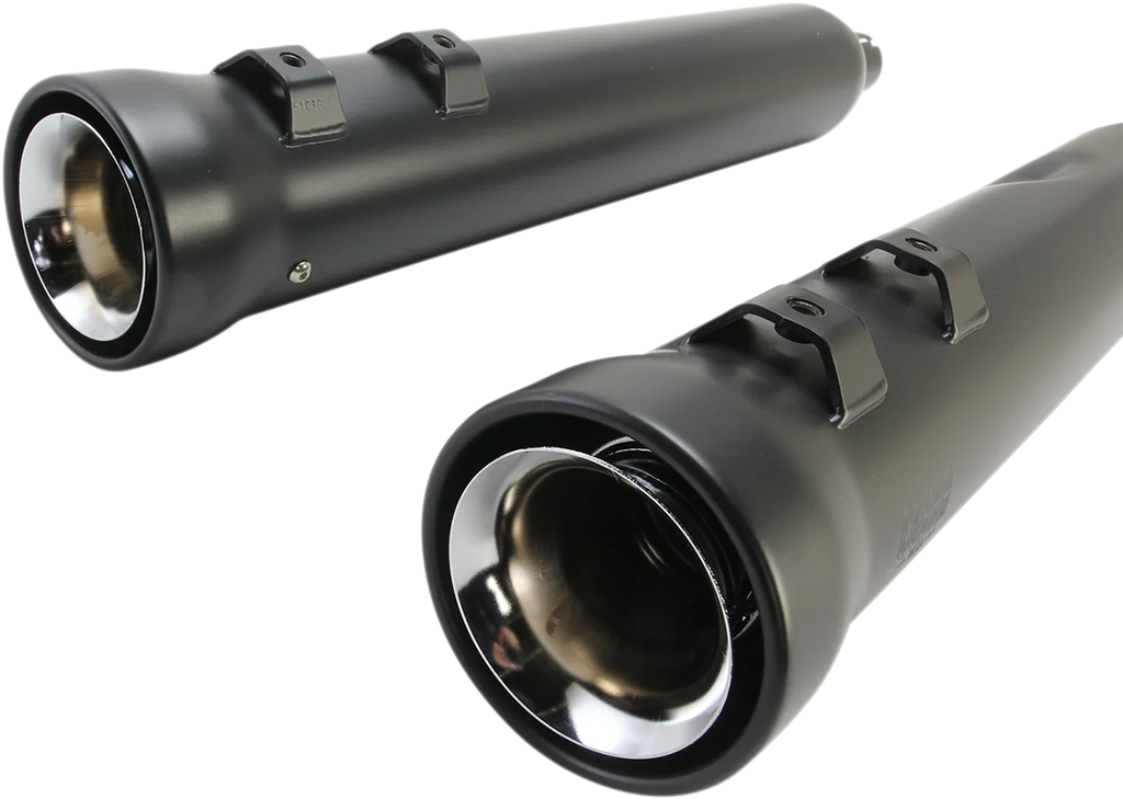 Cobra Neighbor Hater Mufflers for FL - Black 6109RB - Back View